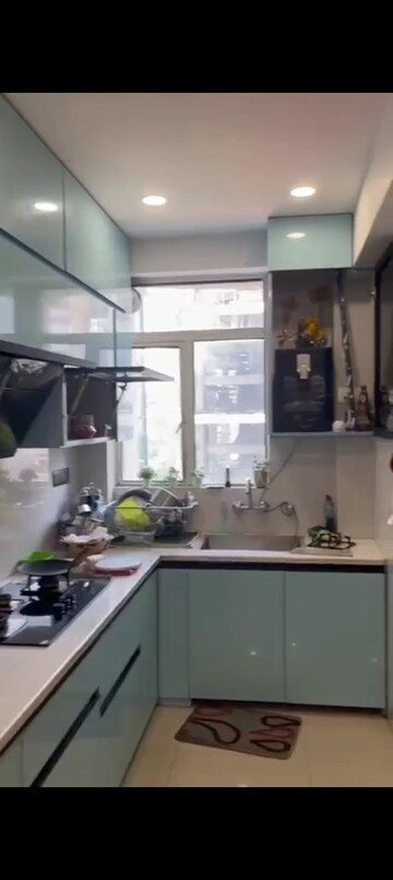 Kitchen in 2 BHK Apartment at JKG Palm Resort, Raj Nagar Extension – for Sale