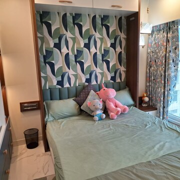 Bedroom in 2 BHK Apartment at Lodha Kiara, Kamala Mill – for Rent
