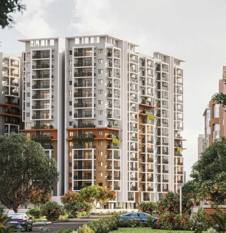 Exterior View, bricks-cyberwoods 3 Bedroom 1695 Sq.Ft. Apartment In Osman Nagar Hyderabad 8147015