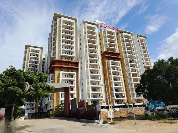 Exterior View, bricks-cyberwoods 3 Bedroom 1695 Sq.Ft. Apartment In Osman Nagar Hyderabad 8147015