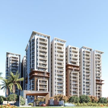 3 BHK Apartment – Exterior View View at Bricks Cyberwoods, Osman Nagar - for Sale