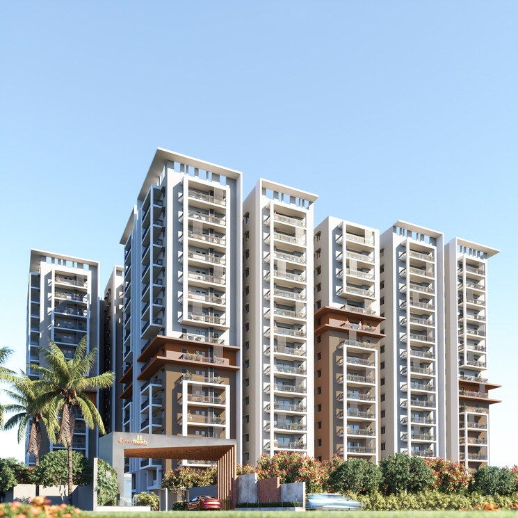 Exterior View, bricks-cyberwoods 3 Bedroom 1695 Sq.Ft. Apartment In Osman Nagar Hyderabad 8147015