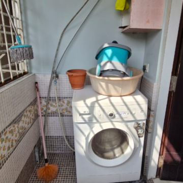Bathroom in 2 BHK Builder Floor at Kondapur – for Rent