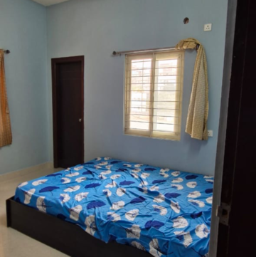 Bedroom in 2 BHK Builder Floor at Kondapur – for Rent