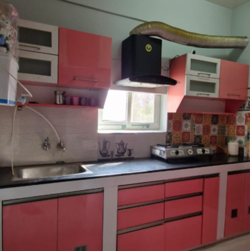 Kitchen in 2 BHK Builder Floor at Kondapur – for Rent