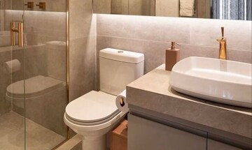Bathroom in  Office Space at Jai Antariksha, Andheri East – for Rent