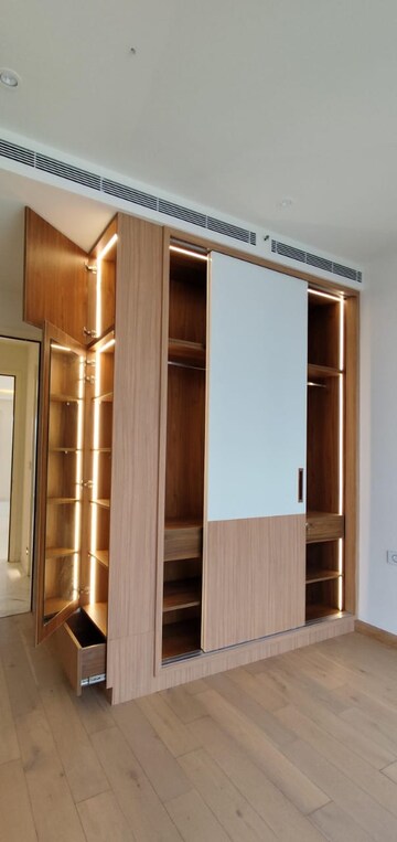 Building Lobby in 3 BHK Apartment at Bhartiya Leela Residences, Thanisandra Main Road – for Rent