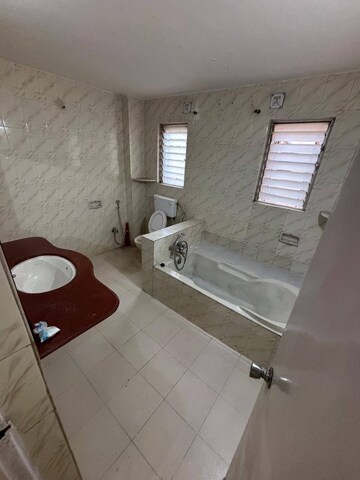 Attached Bathroom in 3 BHK Apartment at Pethkar Shefalika Heights, Kothrud – for Rent