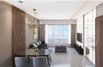 Living Room in 1 BHK Builder Floor at Dream Arihant Niwara Sky, Sion – for Sale