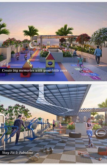 3 BHK Apartment – Exterior View View at WJV Sai Aura, Pimple Saudagar - for Sale