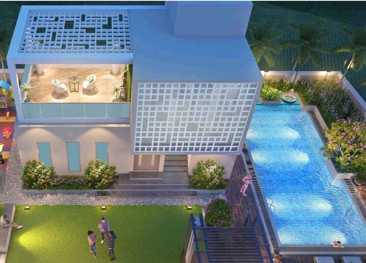 Swimming Pool, wjv-sai-aura 3.5 Bedroom 1285 Sq.Ft. Apartment In Pimple Saudagar Pune 8147152