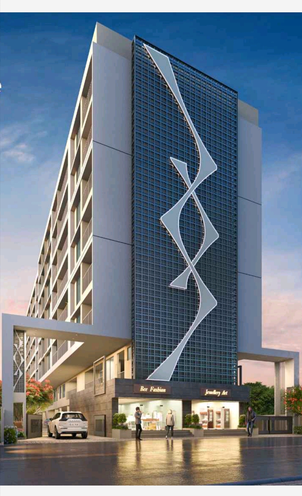 3.5 BHK 1285 Sq.Ft. Apartment in WJV Sai Aura