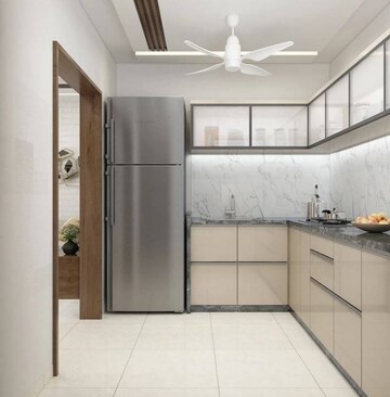 Bathroom in 2 BHK Apartment at Samarth Nagar, Wadgaon Sheri – for Rent