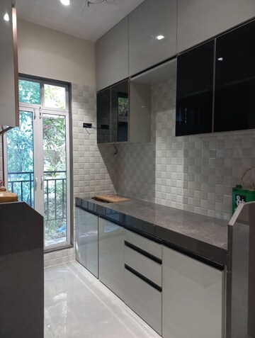 Kitchen in 3 BHK Apartment at Dhanlaxmi Dhananjay Hill View, Nalasopara West – for Sale