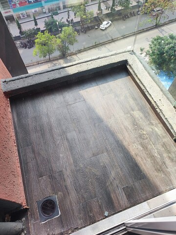Balcony in 2 BHK Apartment at SB Blu Pearl, Virar West – for Rent