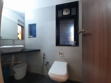 Bathroom in 2 BHK Apartment at Vasant Valley Complex, Malad East – for Rent