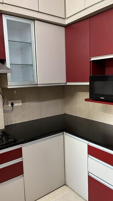 Kitchen in 2.5 BHK Apartment at Kanakia Spaces Niharika, Manpada – for Rent