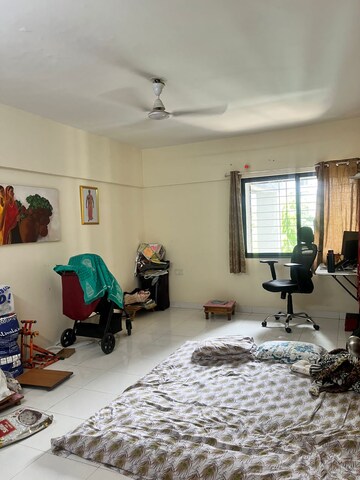 Living Room in 3 BHK Apartment at Gera Emerald City, Kharadi – for Rent