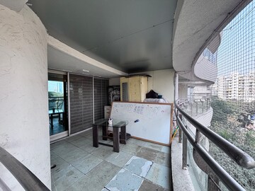Balcony in 3 BHK Apartment at Bandra West – for Rent