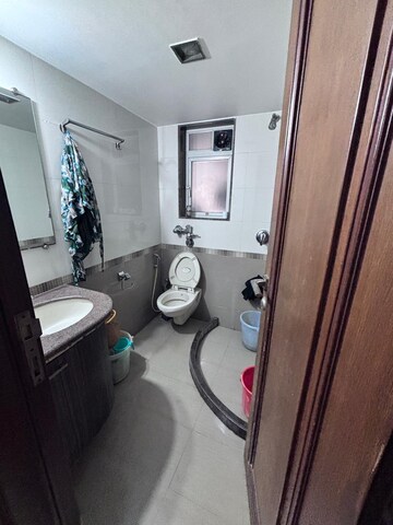 Bathroom in 3 BHK Apartment at Bandra West – for Rent