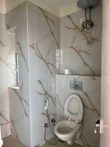 Bathroom in 3 BHK Builder Floor at Ansal Sushant Lok I, Sector 43 – for Rent