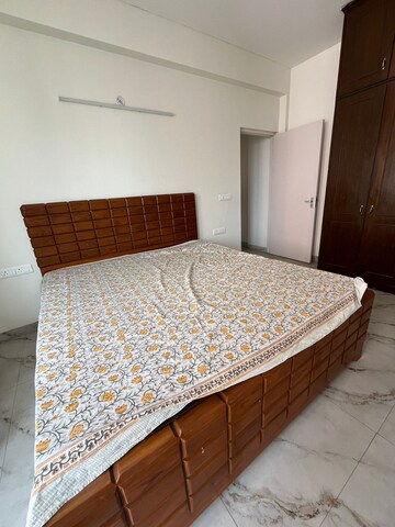 Bedroom in 3 BHK Builder Floor at Ansal Sushant Lok I, Sector 43 – for Rent
