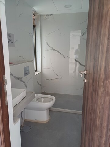 Bathroom in 2 BHK Apartment at Dev Leo Tower, Oshiwara – for Rent