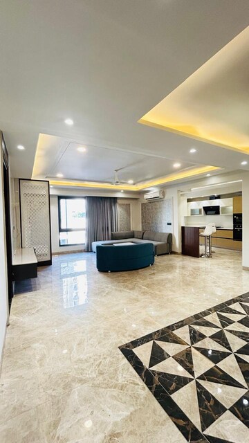 Living Room in 4 BHK Builder Floor at Ansal API Esencia, Sector 67 – for Sale