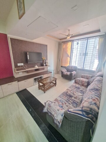 Living Room in 2 BHK Apartment at Vishwakarma Tower, Kharghar – for Rent