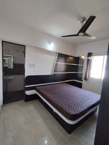 Bedroom in 2 BHK Apartment at Gurusai Sai Sundaram, Kharadi – for Rent