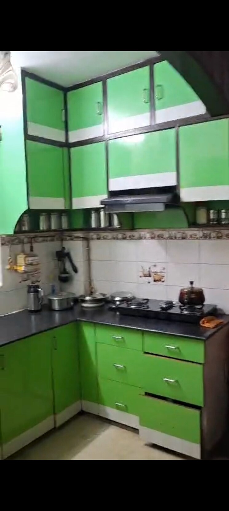 Kitchen, shakti khand 3 Bedroom 1200 Sq.Ft. Builder Floor In Shakti Khand Ghaziabad 8147559