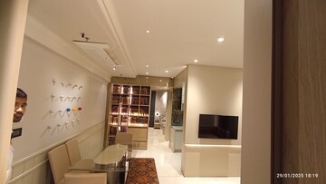 Living Room in 1 BHK Apartment at Unique Ivana, Mira Road – for Rent