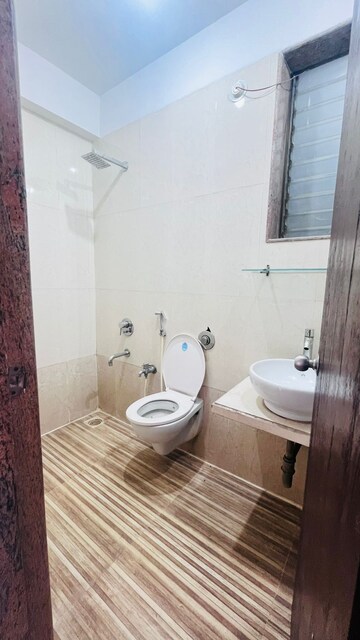 Bathroom in 2 BHK Apartment at Hex Blox CHS, Kharghar Sector 10 – for Rent