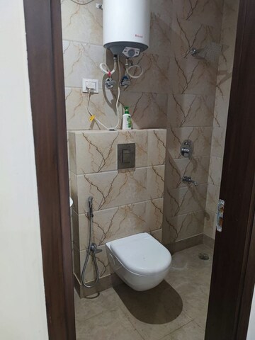 Bathroom in 3 BHK Builder Floor at Old Rajinder Nagar – for Rent