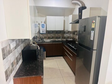 Kitchen in 4 BHK Apartment at Sushma Chandigarh Grande, Lohgarh – for Rent