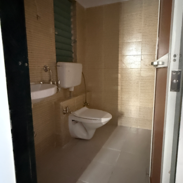 Bathroom in 2 BHK Apartment at DB Orchid Ozone, Ketkipada – for Rent