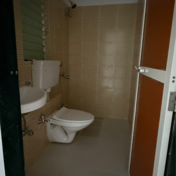 Bathroom in 2 BHK Apartment at DB Orchid Ozone, Ketkipada – for Rent