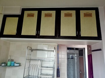 Kitchen in 1 RK Apartment at Sanghvi Estates, Kalyan West – for Rent