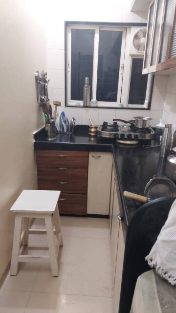 Kitchen in 1 BHK Apartment at Chetana Kailash Heights, Nalasopara East – for Sale