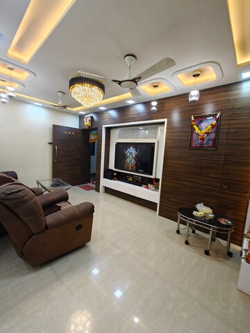 Living Room in 2 BHK Apartment at Mohan Regency, Kalyan West – for Rent