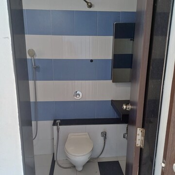 Bathroom in 2 BHK Apartment at Kumar Presidency, Koregaon Park – for Rent