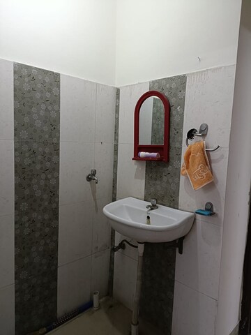Bathroom in 2 BHK Apartment at Goel Ganga Orchard, Mundhwa – for Rent