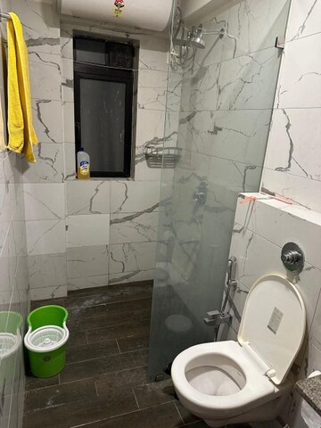Bathroom in 2 BHK Apartment at Yashwant Park CHS, Vasai East – for Sale