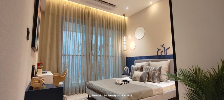 Living Room, godrej-nurture-mumbai 3 Bedroom 901 Sq.Ft. Apartment In Bhandup West Mumbai 8148048