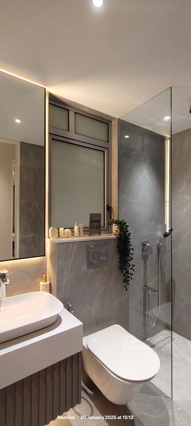 Bathroom, godrej-nurture-mumbai 3 Bedroom 901 Sq.Ft. Apartment In Bhandup West Mumbai 8148048