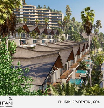 Studio Apartment – Exterior View View at Bhutani Acqua Eden, Sancoale - for Sale