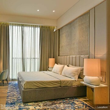 Bedroom in 3 BHK Apartment at Rustomjee Crown, Prabhadevi – for Sale
