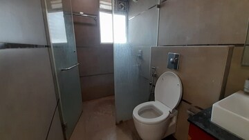 Bathroom in 4 BHK Builder Floor at DSR Reganti, Madhapur – for Rent