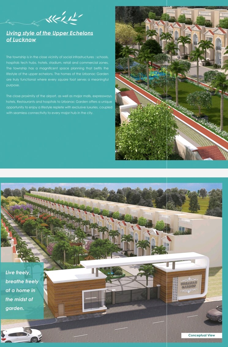 Exterior View, chinmay-urbanac-garden 4 Bedroom 5050 Sq.Ft. Villa In Gomti Nagar Lucknow 8148275