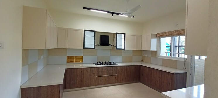 Kitchen, my-home-bhooja 4 Bedroom 4070 Sq.Ft. Apartment In Hi Tech City Hyderabad 8148262